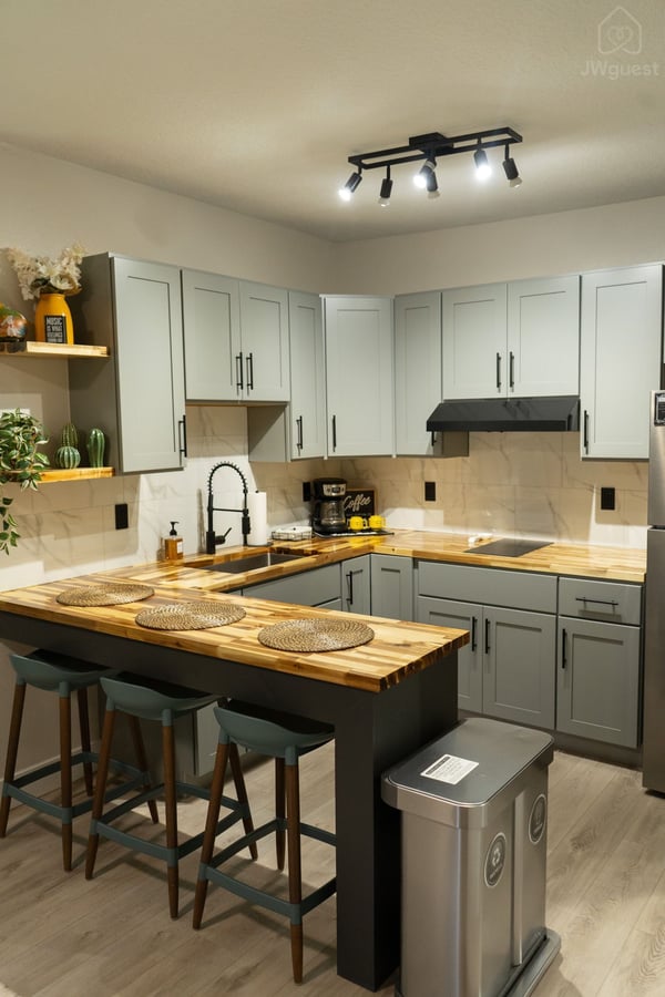 Kitchen Space — Furnished 1BR Retreat Near ST Cloud, St. Cloud, Florida