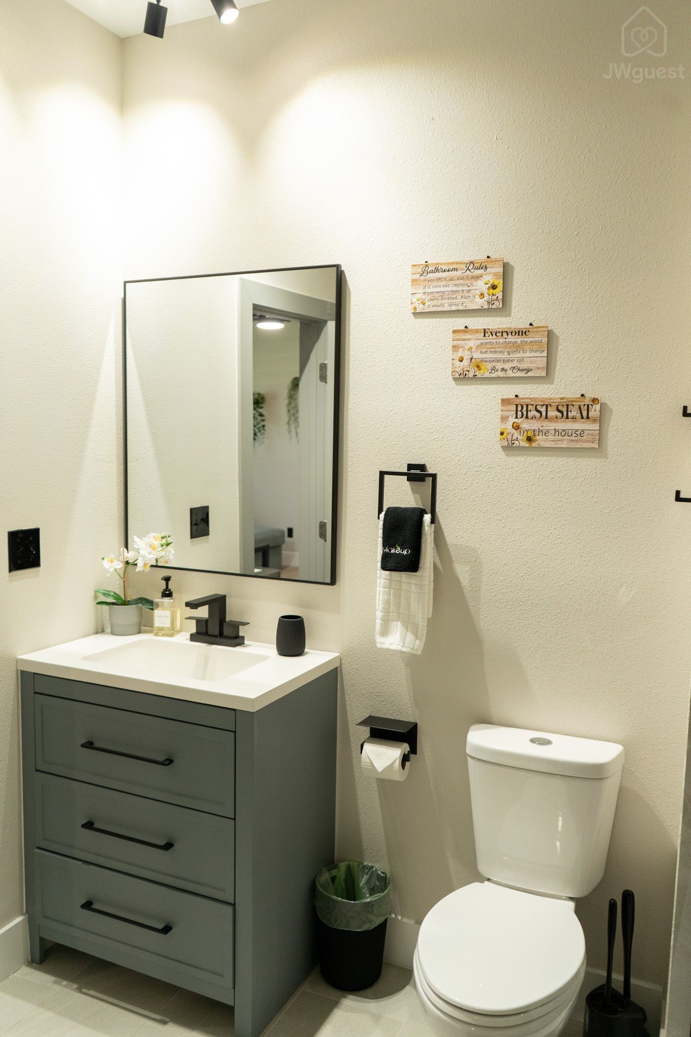 Bathroom Vanity — Furnished 1BR Retreat Near ST Cloud, St. Cloud, Florida