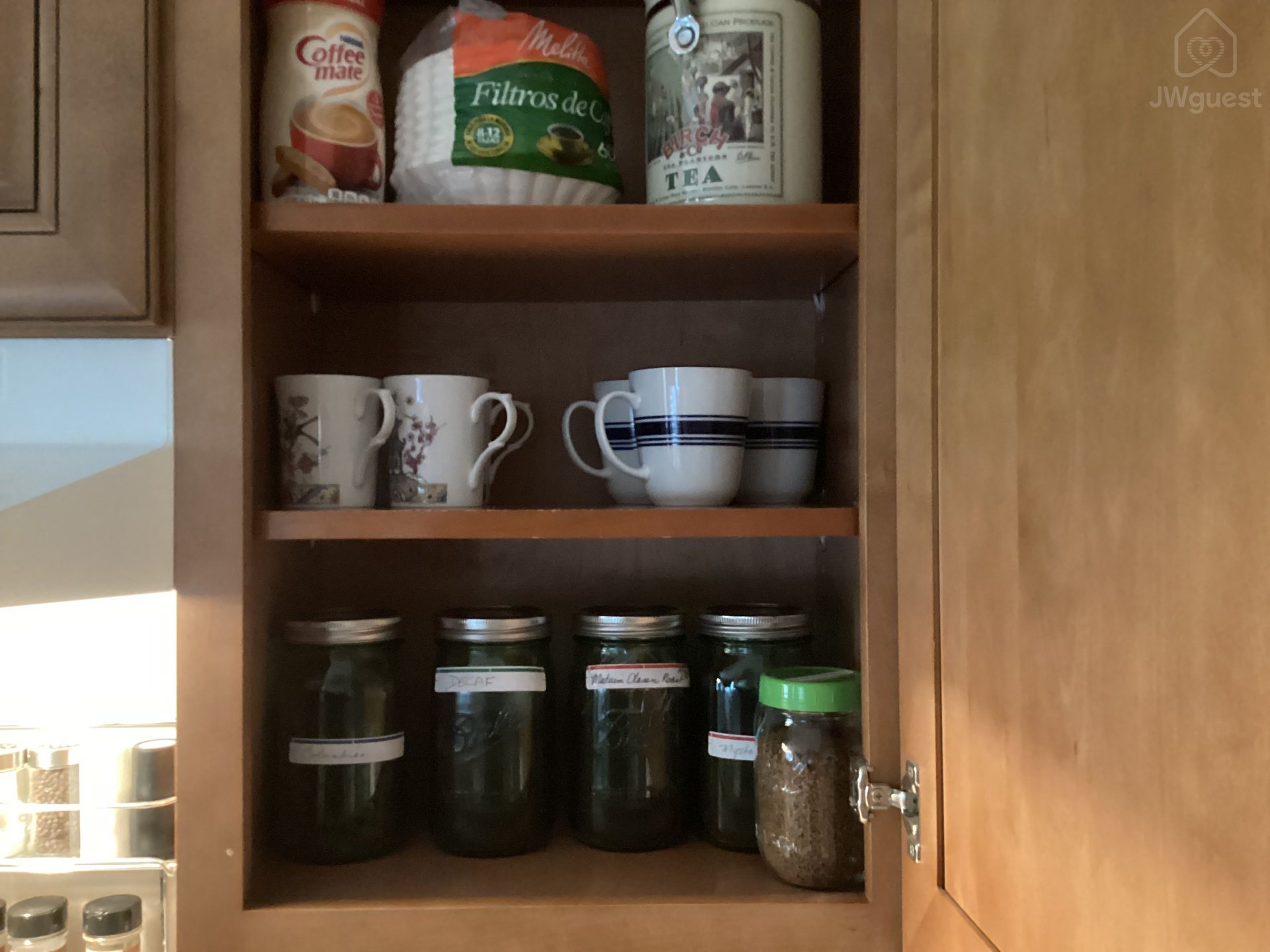 Coffee station — Rooms on the River Free Parking Wi-Fi, South Lee, Massachusetts
