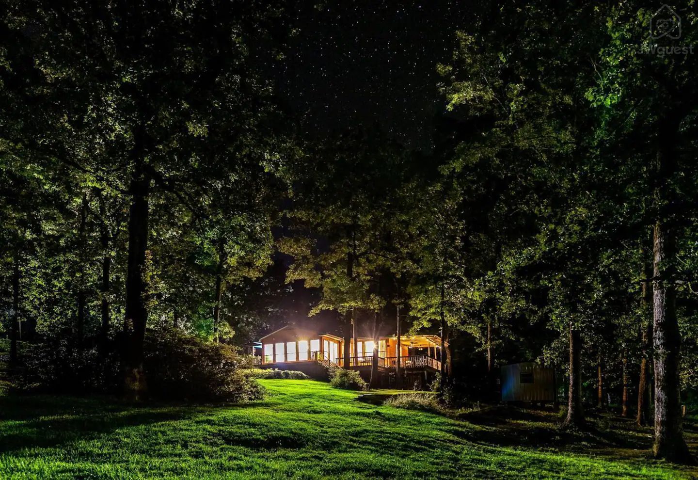 Night-House — Eden Cove Toledo Bend 4 kayaks Mid-lake Sleeps 16, Many, Louisiana