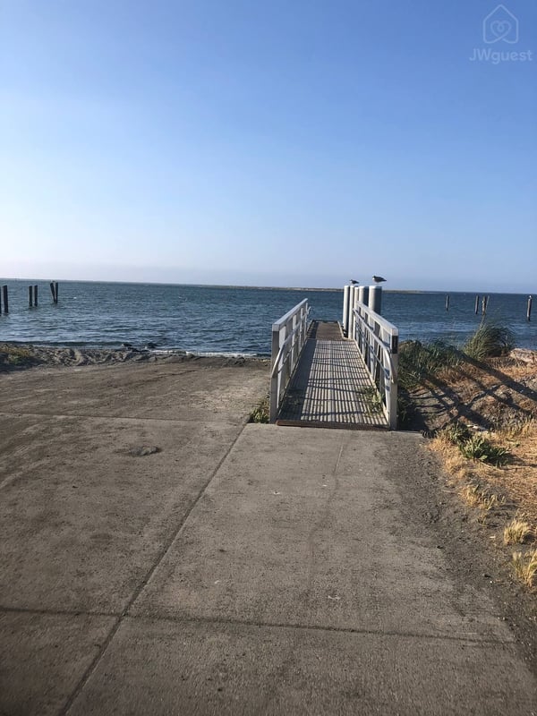 Dungeness Landing boat ramp. — Tiny home with Mountain View, Sequim, Washington