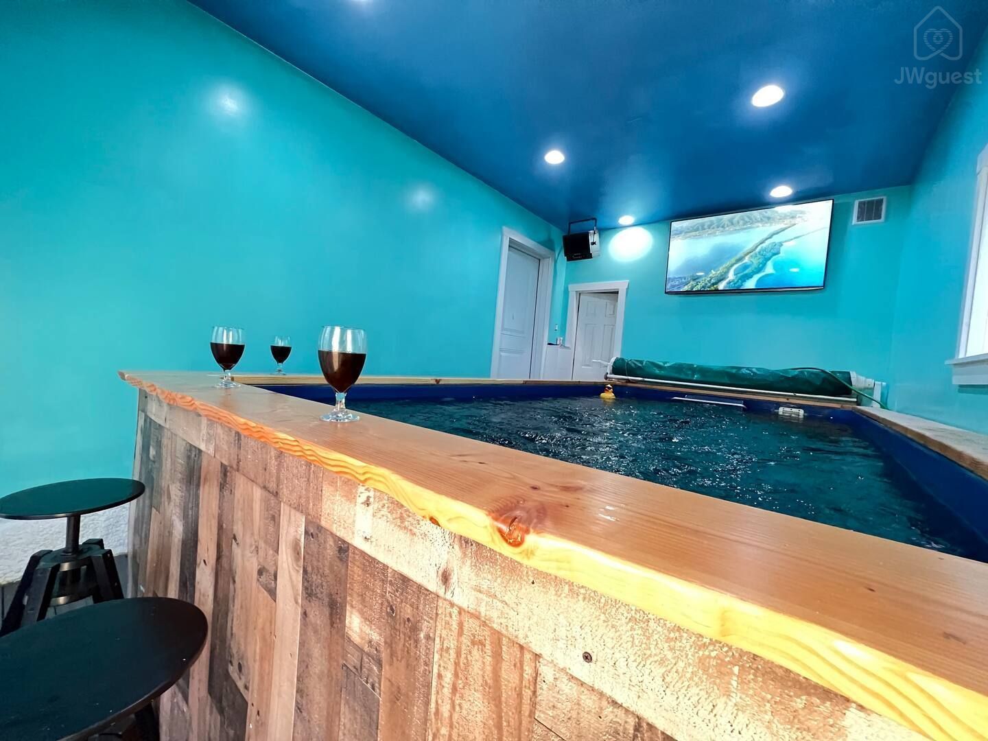 Resort style house with pool - 5min from bethel, Wallkill, New York — photo 35