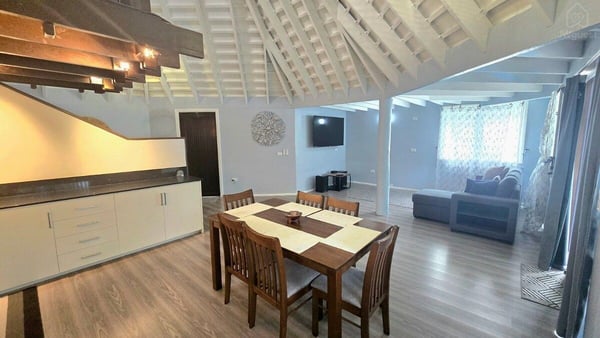 Living and dining area — Villa Tautai, Pacific Harbour, Central Division