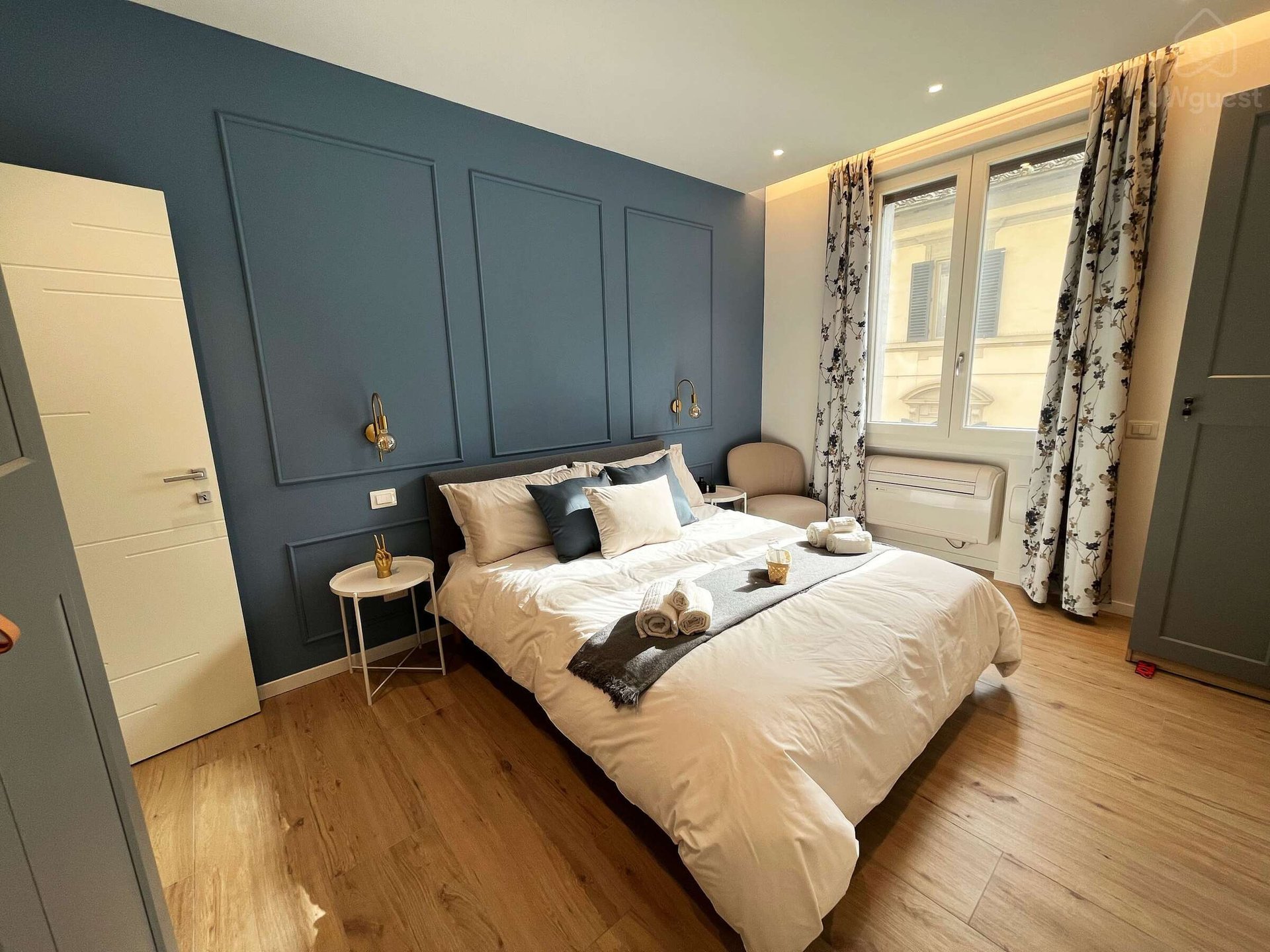 Letto matrimoniale — Rifugio d’amore, centro, fortezza, pitti uomo, Firenze, Toscana