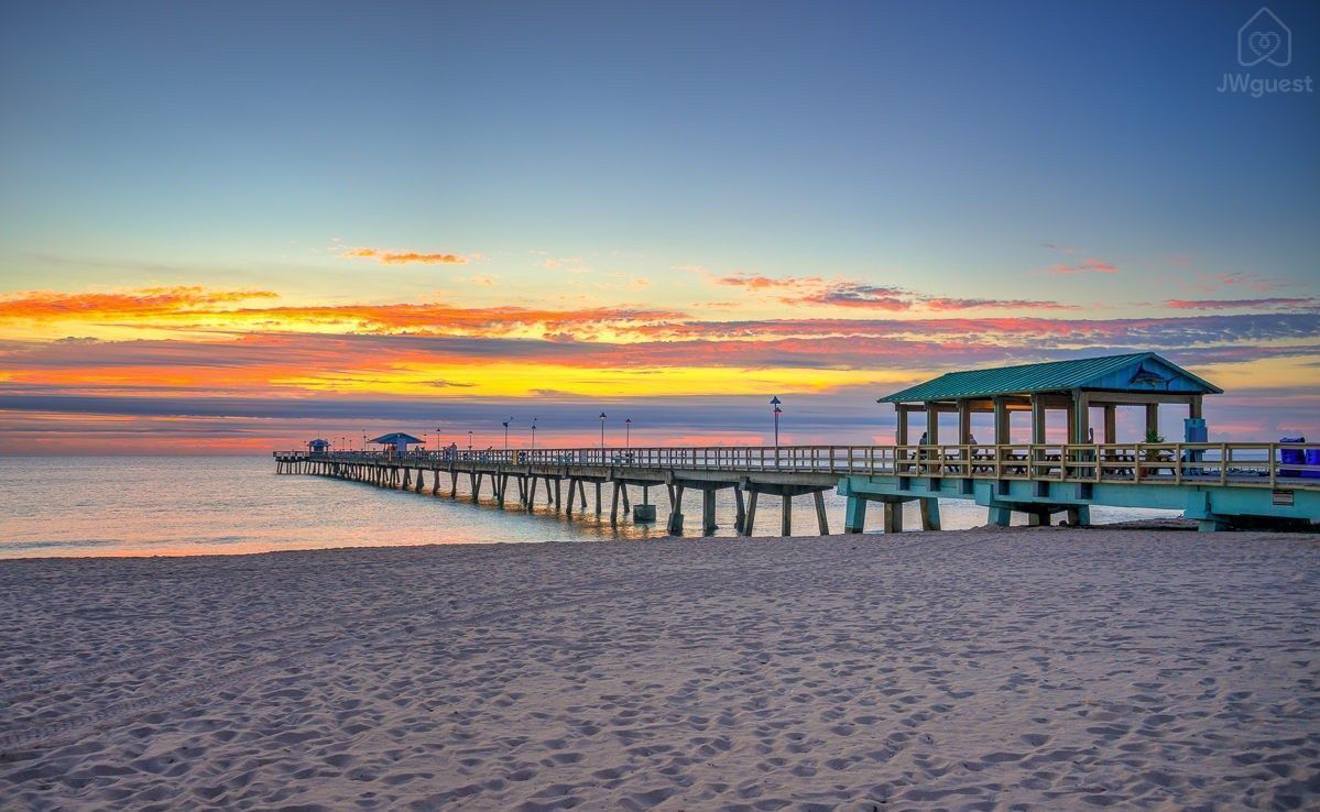 Lauderdale by the Sea Sunset — Pompano Beach bright condo, Lauderdale-by-the-Sea, Florida