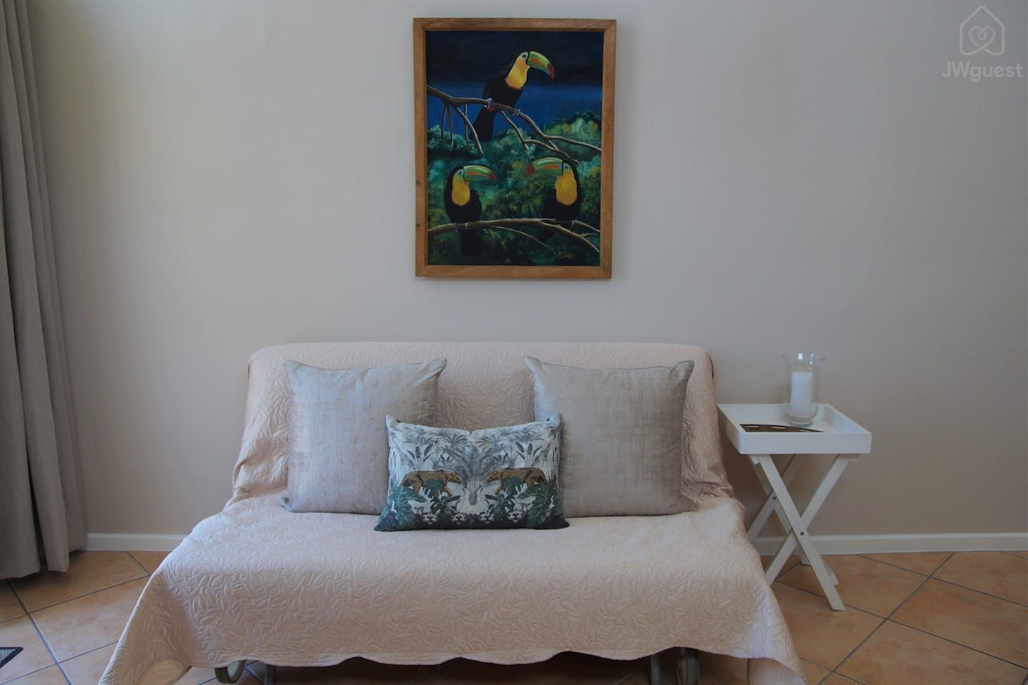 The sleeper sofa — Wonderful Studio Apartment between 2 Oceans #2, Cape Town, Western Cape