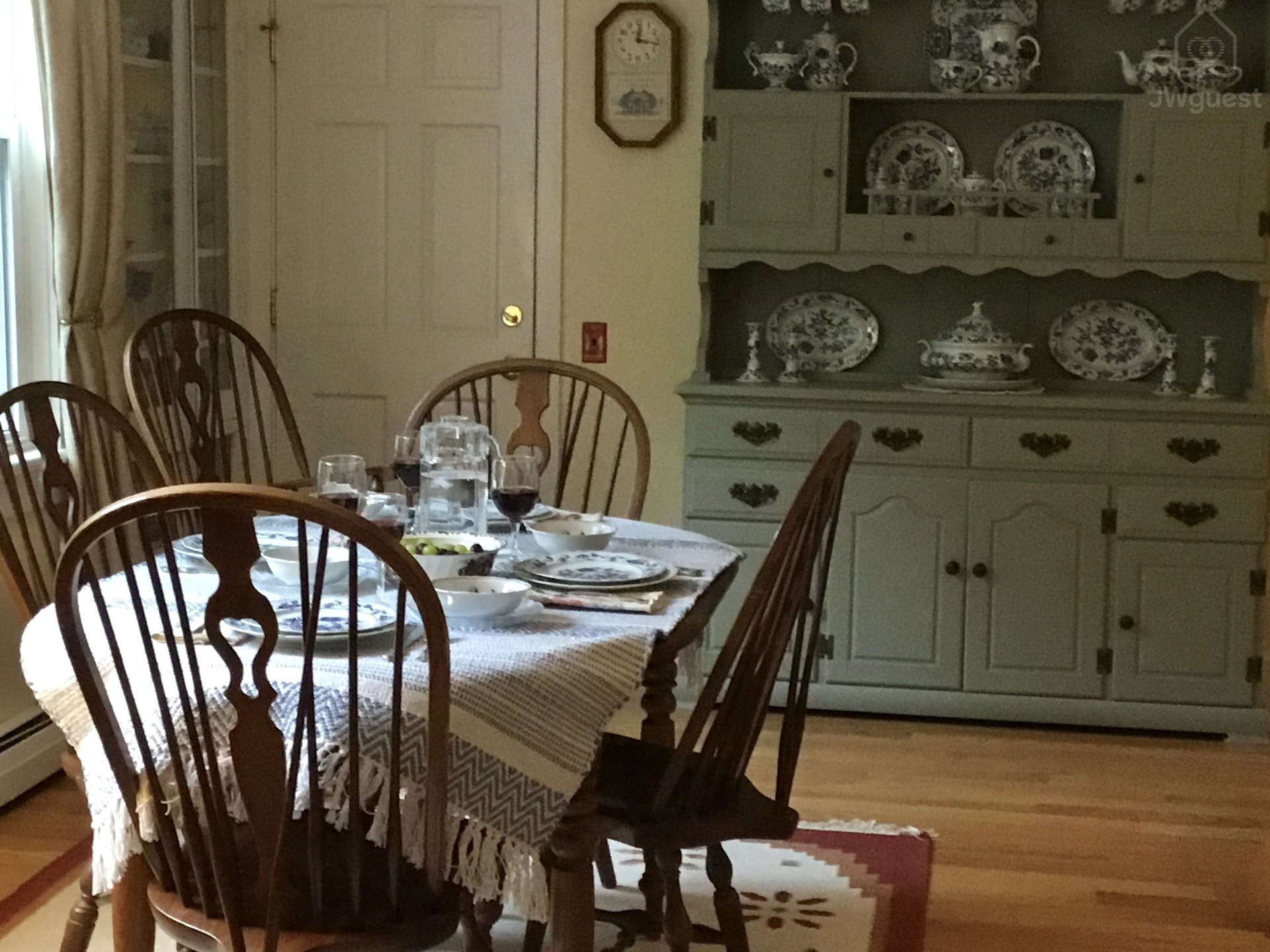 Dining area — Rooms on the River Free Parking Wi-Fi, South Lee, Massachusetts