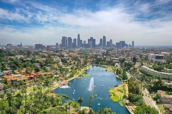 Lake near home — Lovely Studio close to Downtown LA, Los Angeles, California