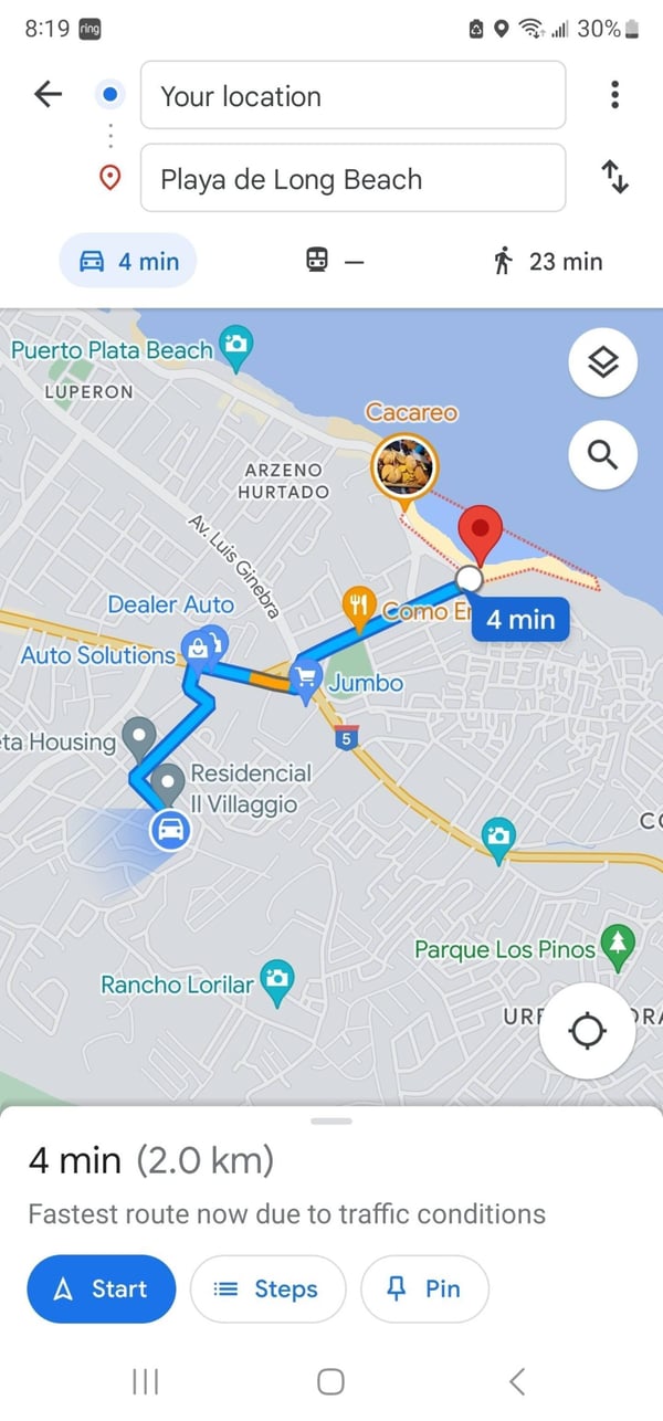 Only 4 minutes from the beach — 3 Bedroom retreat balconies free parking air conditioned, Puerto Plata, Puerto Plata