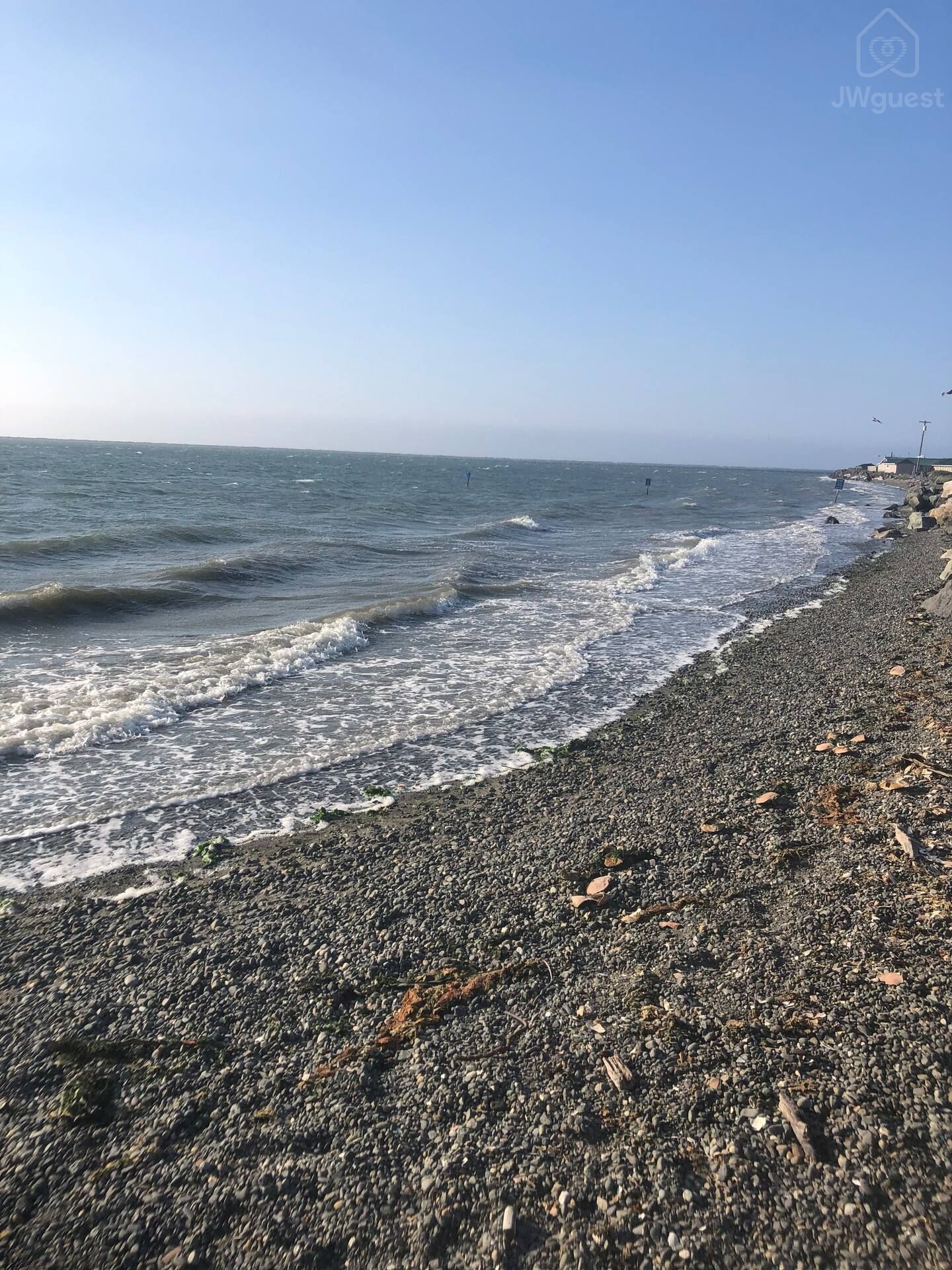 Dungeness Landing beach, a few blocks away, walking distance — Tiny home with Mountain View, Sequim, Washington