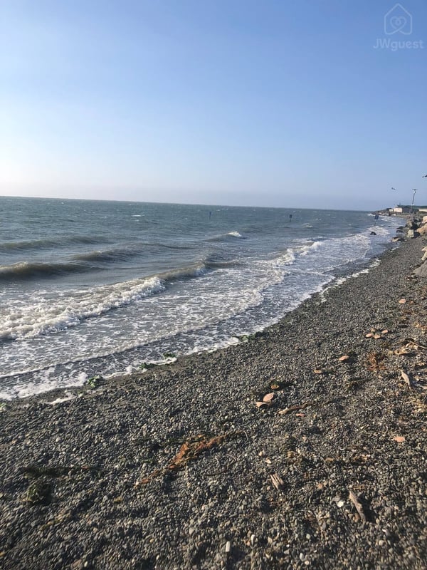 Dungeness Landing beach, a few blocks away, walking distance — Tiny home with Mountain View, Sequim, Washington