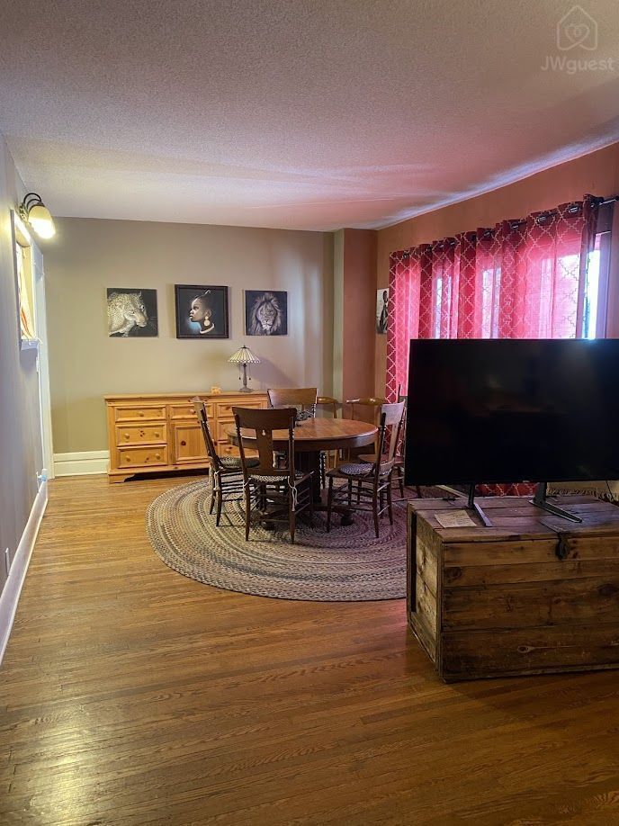 DINING ROOM/LIVING ROOM — Home away from home cozy lower apartment, Erie County, New York
