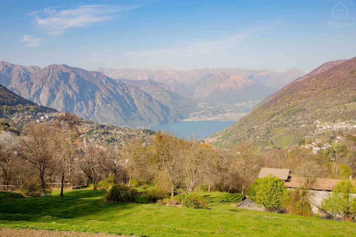 abz — Stunning Lake Lugano and Como Retreat with Panoramic Lake Views, Provincia di Como, Lombardia
