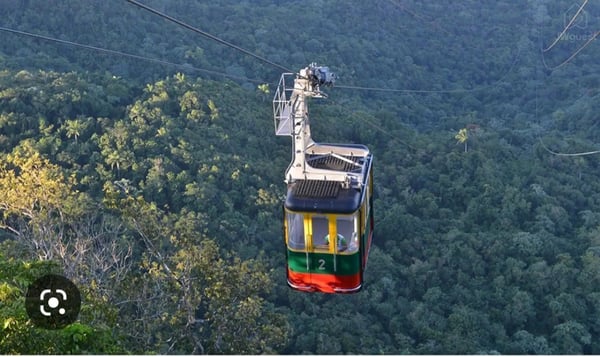 Cable car to the Mountain La Isabela. — 3 Bedroom retreat balconies free parking air conditioned, Puerto Plata, Puerto Plata