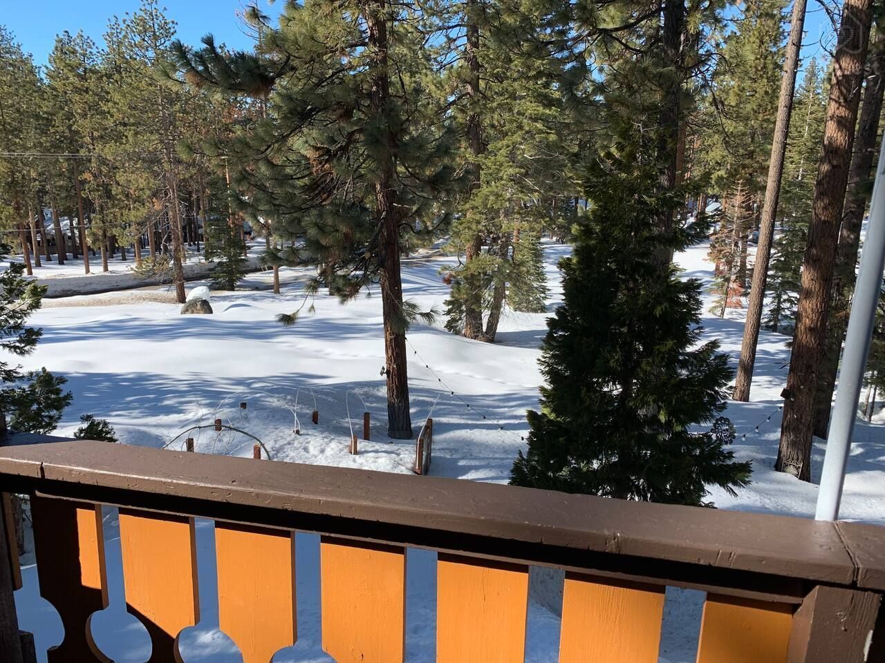 Overlooking wooded green belt perfect for wildlife viewing — Wooded Quiet Secluded South Lake Tahoe Chalet, South Lake Tahoe, California