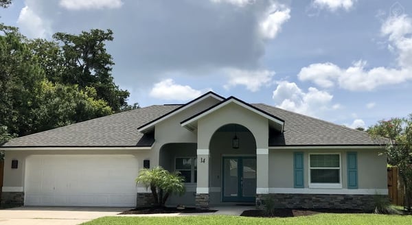2 Miles from SKE -Charming Coastal Home in Palm Coast, Flagler County, Florida — photo 1