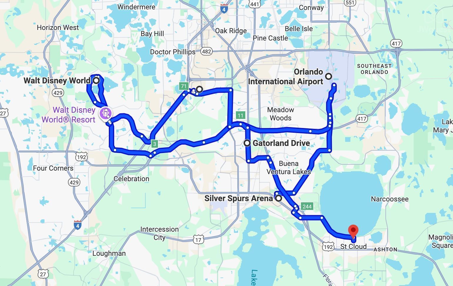 Close to Orlando Attractions Only 14 miles from Orlando International Airport and a short drive to top spots like… — Furnished 1BR Retreat Near ST Cloud, St. Cloud, Florida
