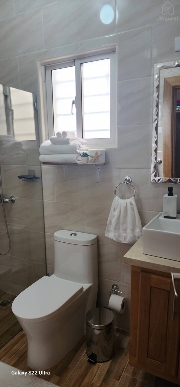 Full Bathroom — 3 Bedroom retreat balconies free parking air conditioned, Puerto Plata, Puerto Plata