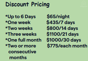Discounted accommodation rates on longer stays that will benefit both sisters/roommates (service fees excluded) — Private Room in a shared space setting - St Augustine FL Sisters only, St. Augustine, Florida