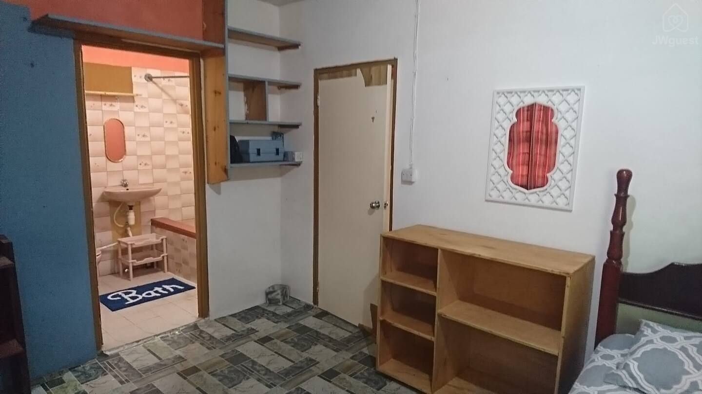 Bedroom and private bathroom — Sunrising Breeze at Grand Bay Dominica, Saint Patrick Parish