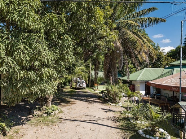 Our backyard — Cozy Casita Nearby Beaches, Curu Reserve and Bus Stop, Paquera, Provincia de Puntarenas