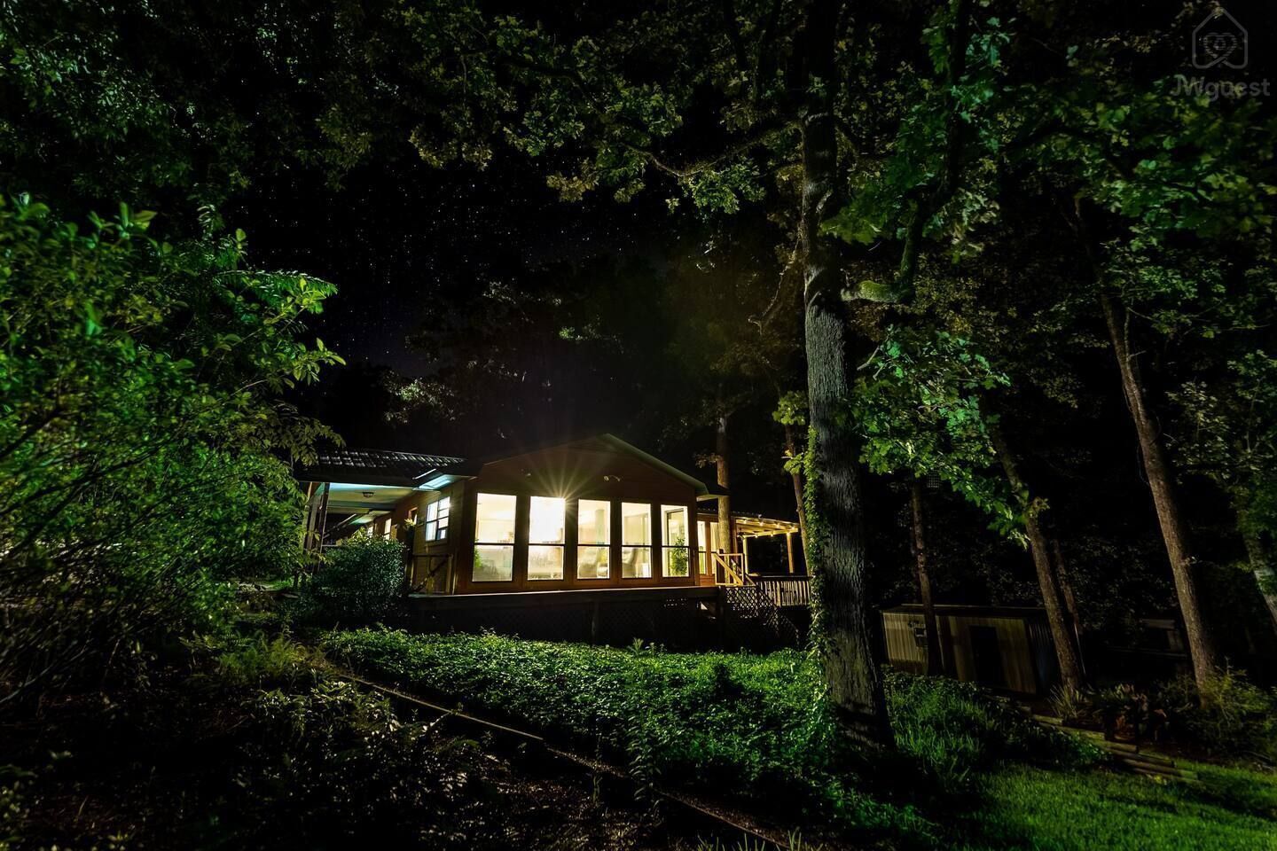Night-House — Eden Cove Toledo Bend 4 kayaks Mid-lake Sleeps 16, Many, Louisiana