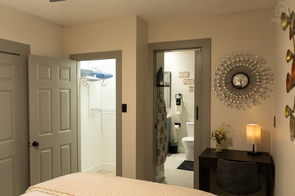 Closet area - Office space — Furnished 1BR Retreat Near ST Cloud, St. Cloud, Florida