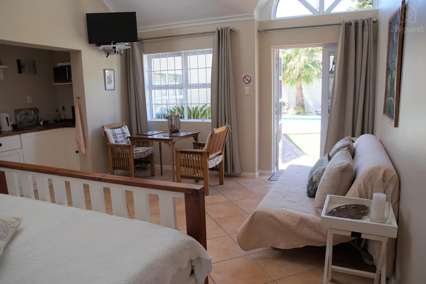 View towards garden — Wonderful Studio Apartment between 2 Oceans #2, Cape Town, Western Cape