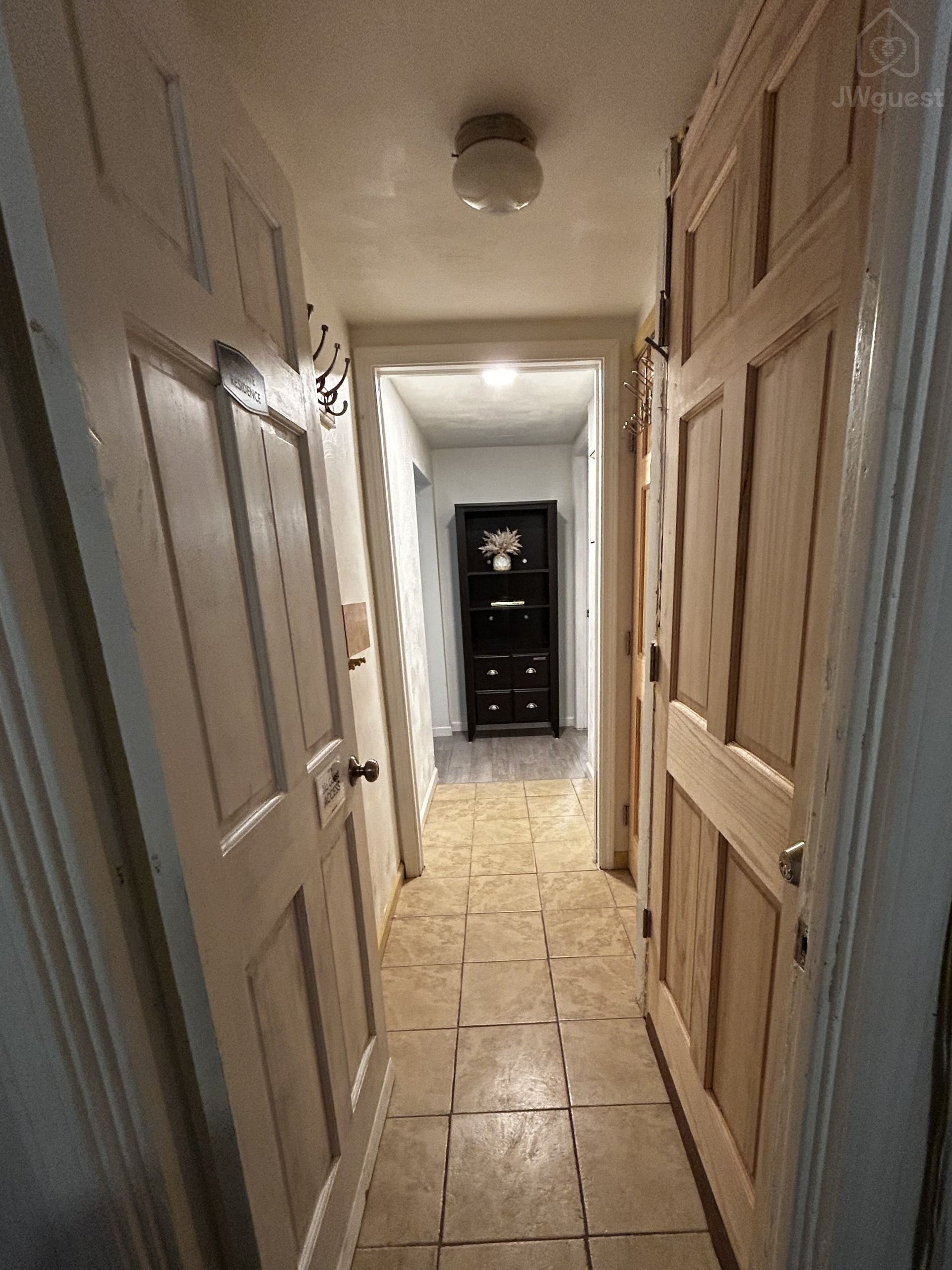 Entry into the apartment from the laundry room/garage — Immaculate one King bed apartment in North Versailles, Allegheny County, Pennsylvania