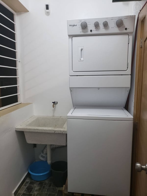 Washer & Dryer/ Washer-dryer — 3 Bedroom retreat balconies free parking air conditioned, Puerto Plata, Puerto Plata
