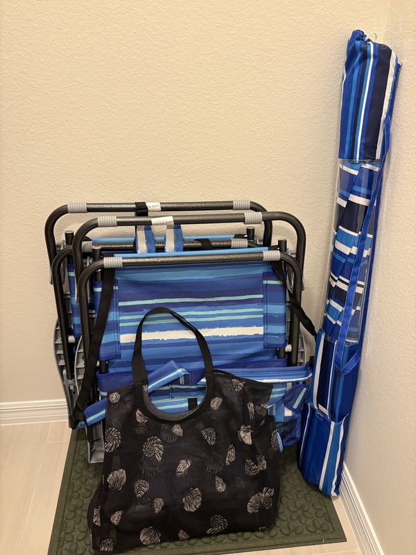 Beach essentials — Private Coastal Guesthouse Retreat, Palm Coast, Florida