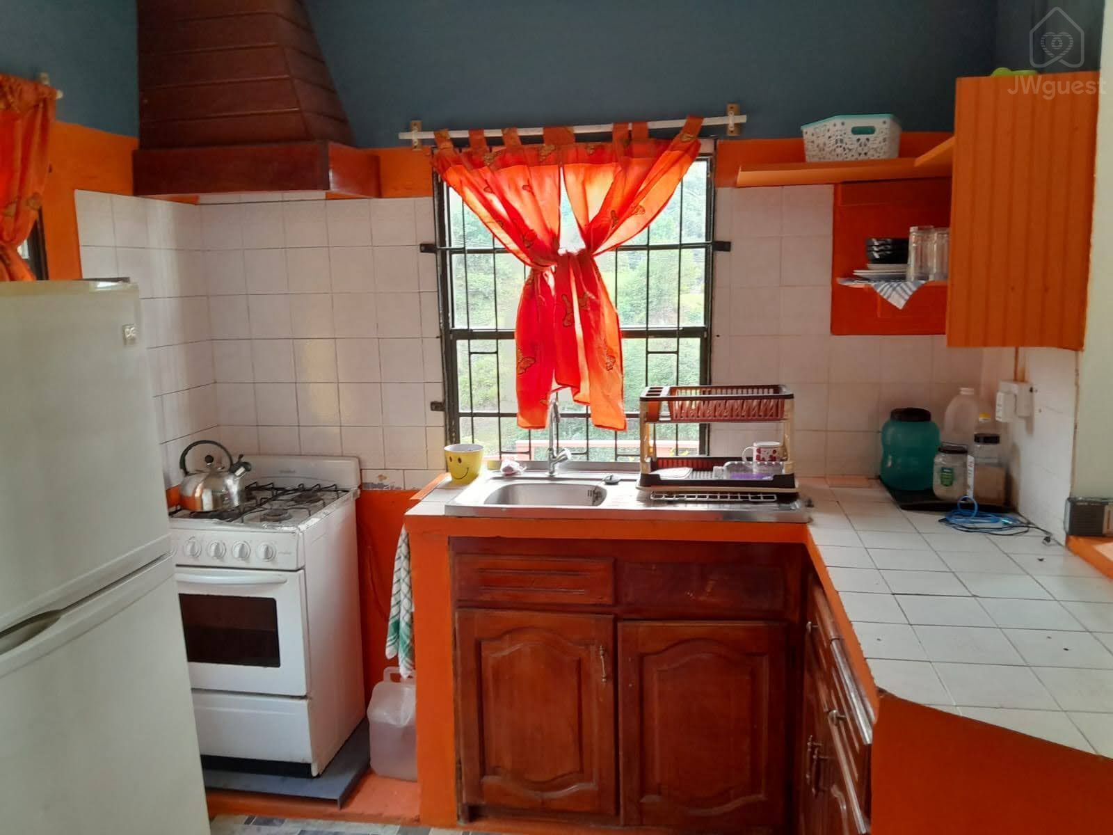 Bright cheery place to cook — Sunrising Breeze at Grand Bay Dominica, Saint Patrick Parish