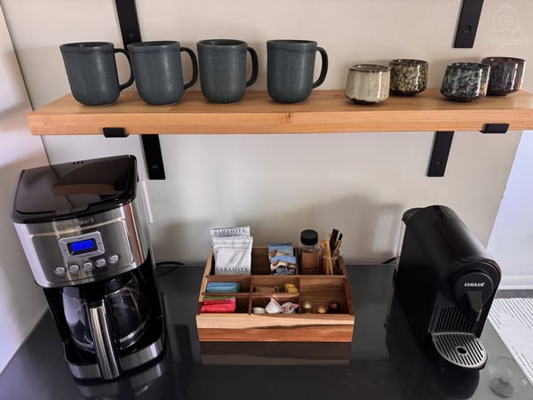 Coffee station — Balm Villa - 2 King En Suites and 1 Queen, Newburgh, New York
