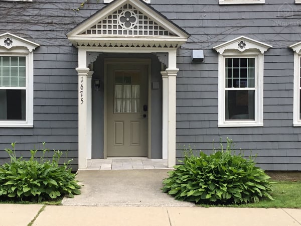 Main entrance for guests — Rooms on the River Free Parking Wi-Fi, South Lee, Massachusetts