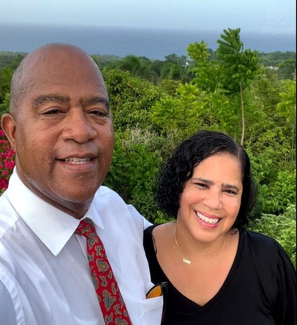 We are your hosts and owners Julio and Kelia Santana — Lovely Condo in Santo Domingo Este, Santo Domingo Este, Santo Domingo