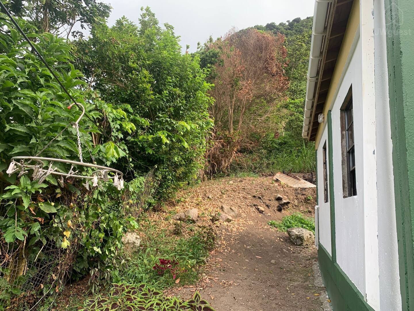 Clothesline to the side — Sunrising Breeze at Grand Bay Dominica, Saint Patrick Parish