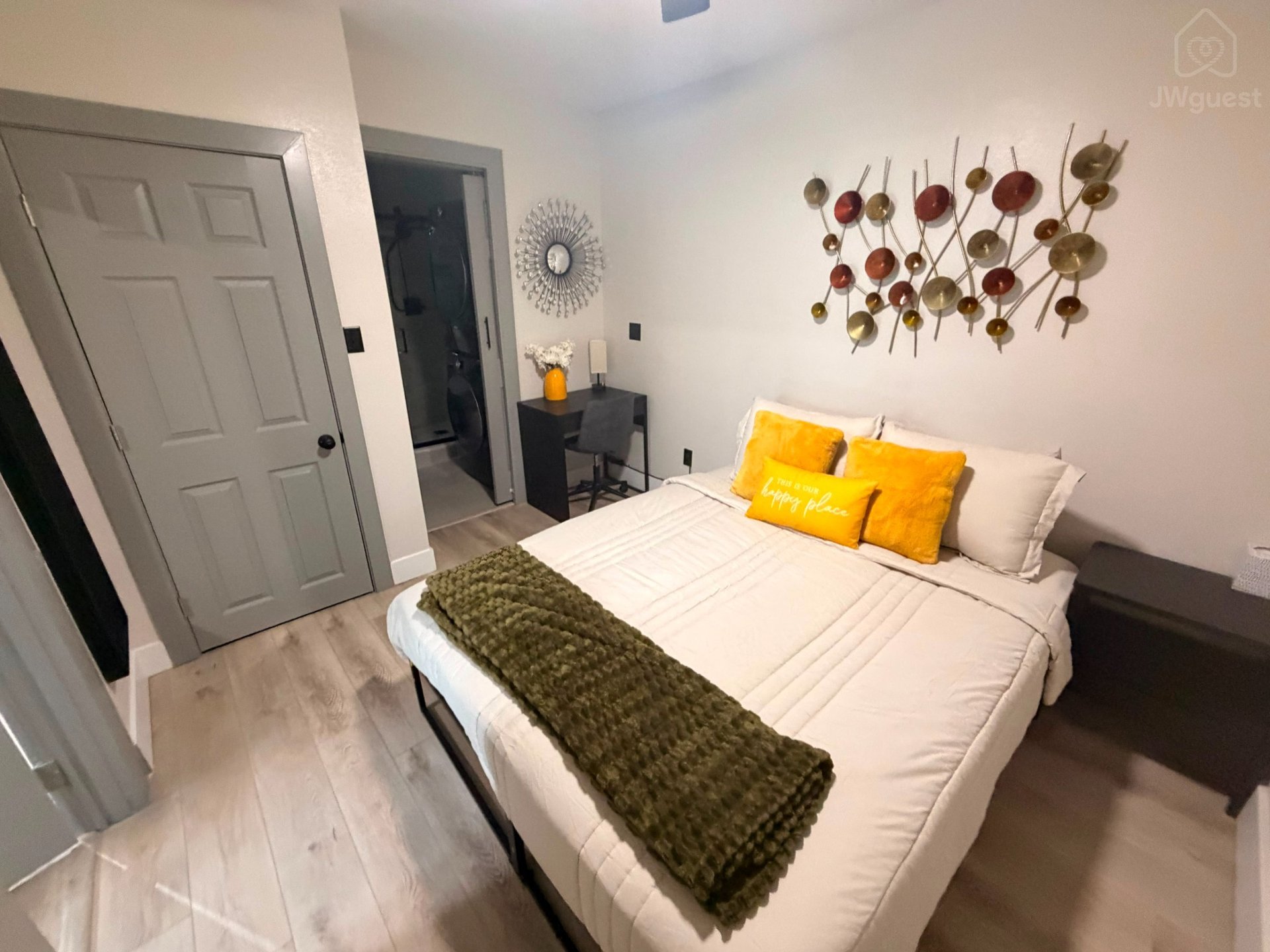 Bedroom space — Furnished 1BR Retreat Near ST Cloud, St. Cloud, Florida
