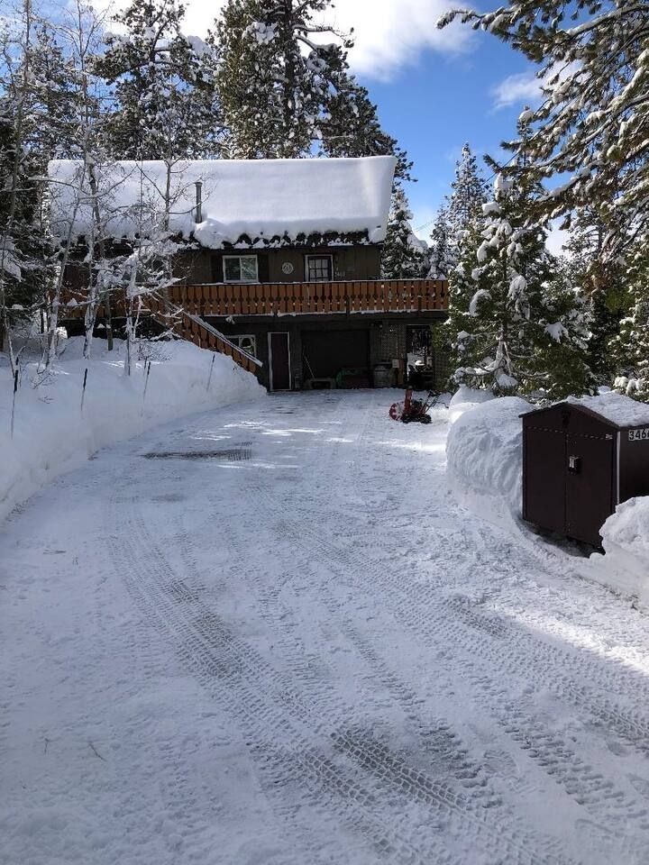 Street view — Wooded Quiet Secluded South Lake Tahoe Chalet, South Lake Tahoe, California
