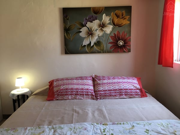 King size bed — Bedroom in Casa in a gated beach resort, in Mazatlan Mexico, Mazatlán, Sinaloa