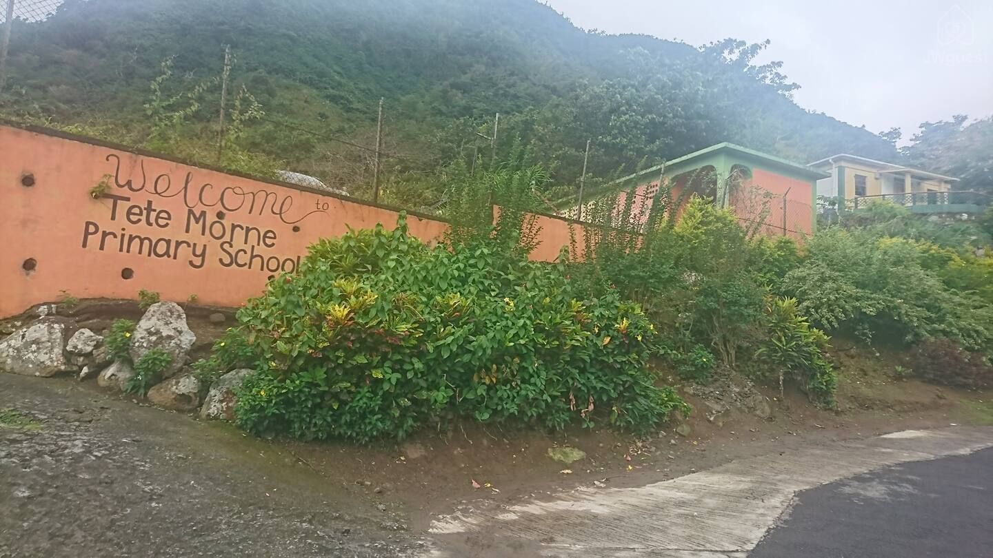 We are located right next to the former Tete Morne Primary School. — Sunrising Breeze at Grand Bay Dominica, Saint Patrick Parish