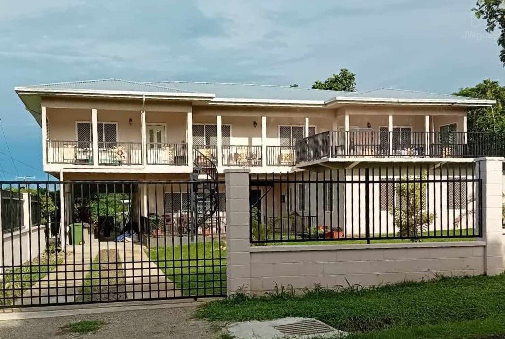 Front view of house. Upstairs available for rent. Safe, secure premise. — Shared island home in beautiful Samoa - 2, Apia, Upolu