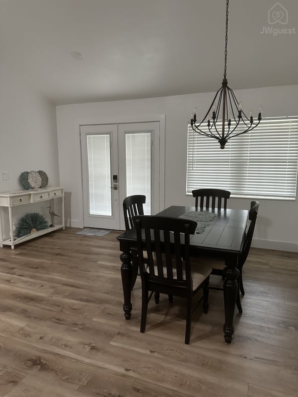 Dining Table — 2 Miles from SKE -Charming Coastal Home in Palm Coast, Flagler County, Florida