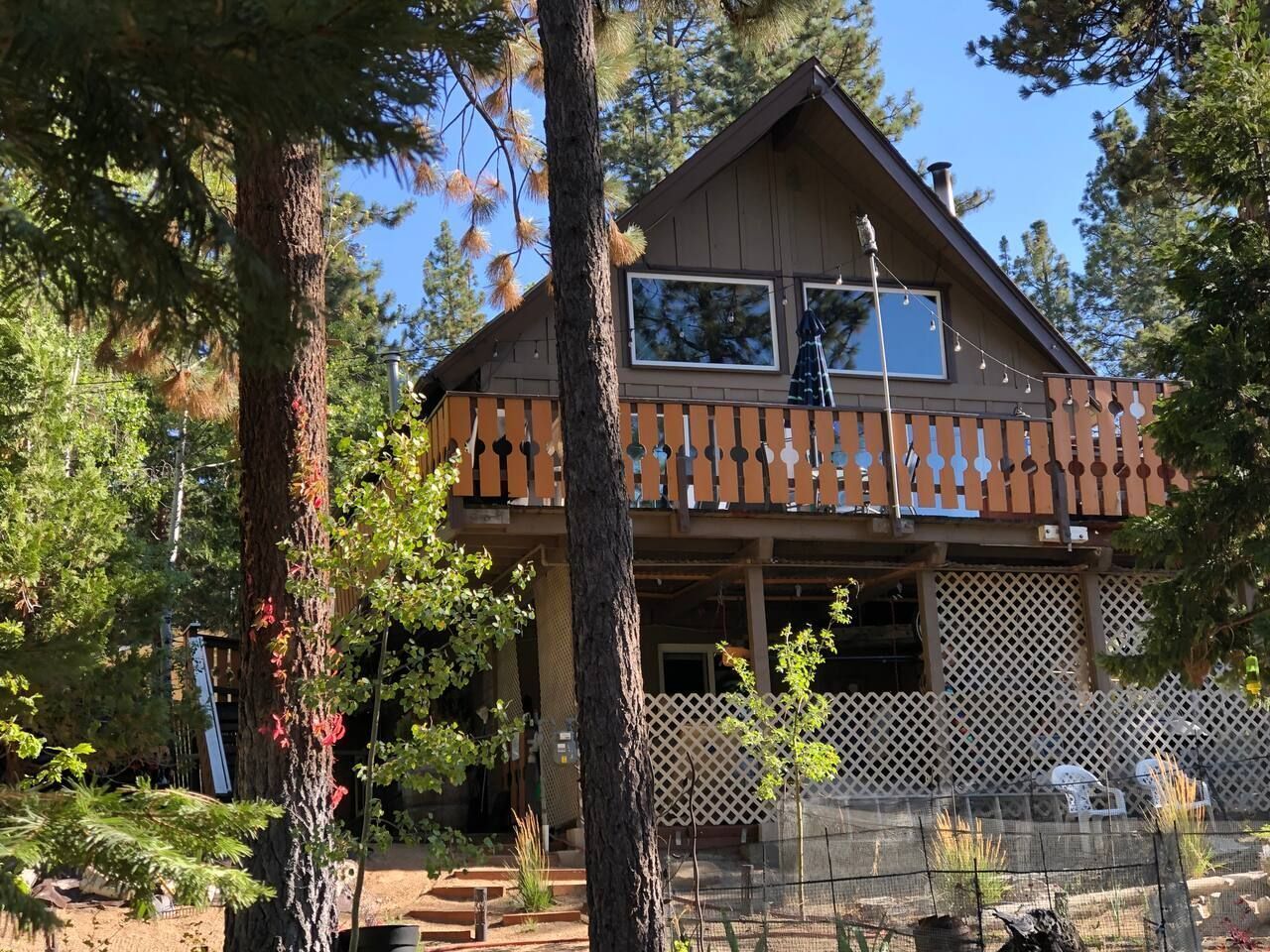 Summer beauty — Wooded Quiet Secluded South Lake Tahoe Chalet, South Lake Tahoe, California