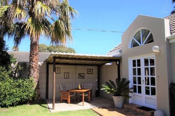 Covered shared Seating — Wonderful Studio Apartment between 2 Oceans #2, Cape Town, Western Cape