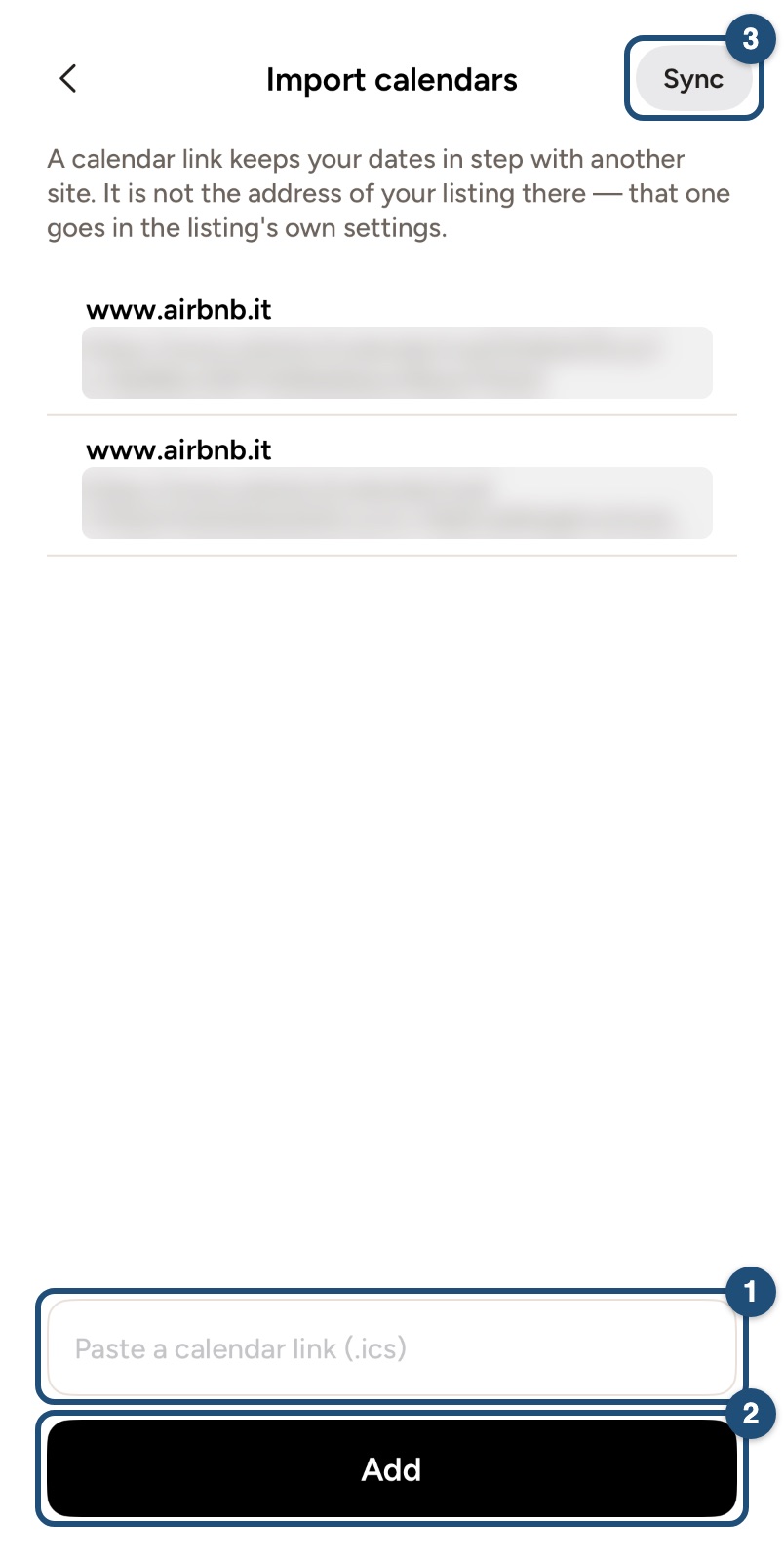 Import calendars in the iOS app