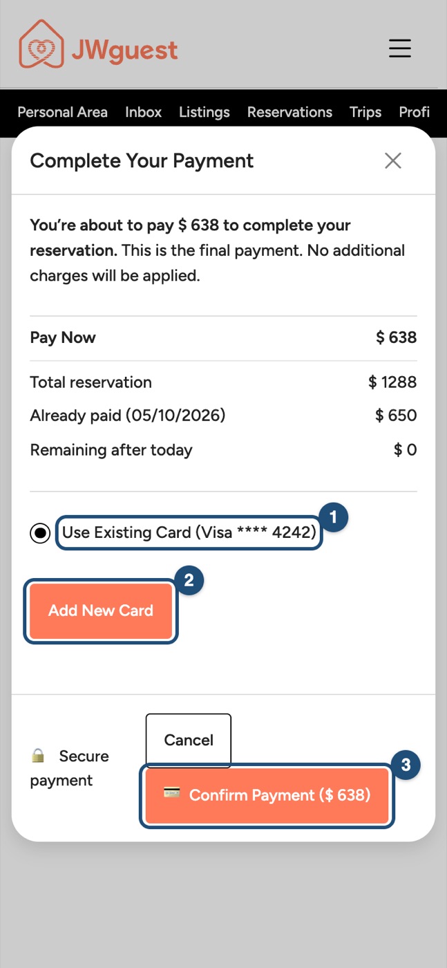 Finalisez votre paiement sur un téléphone