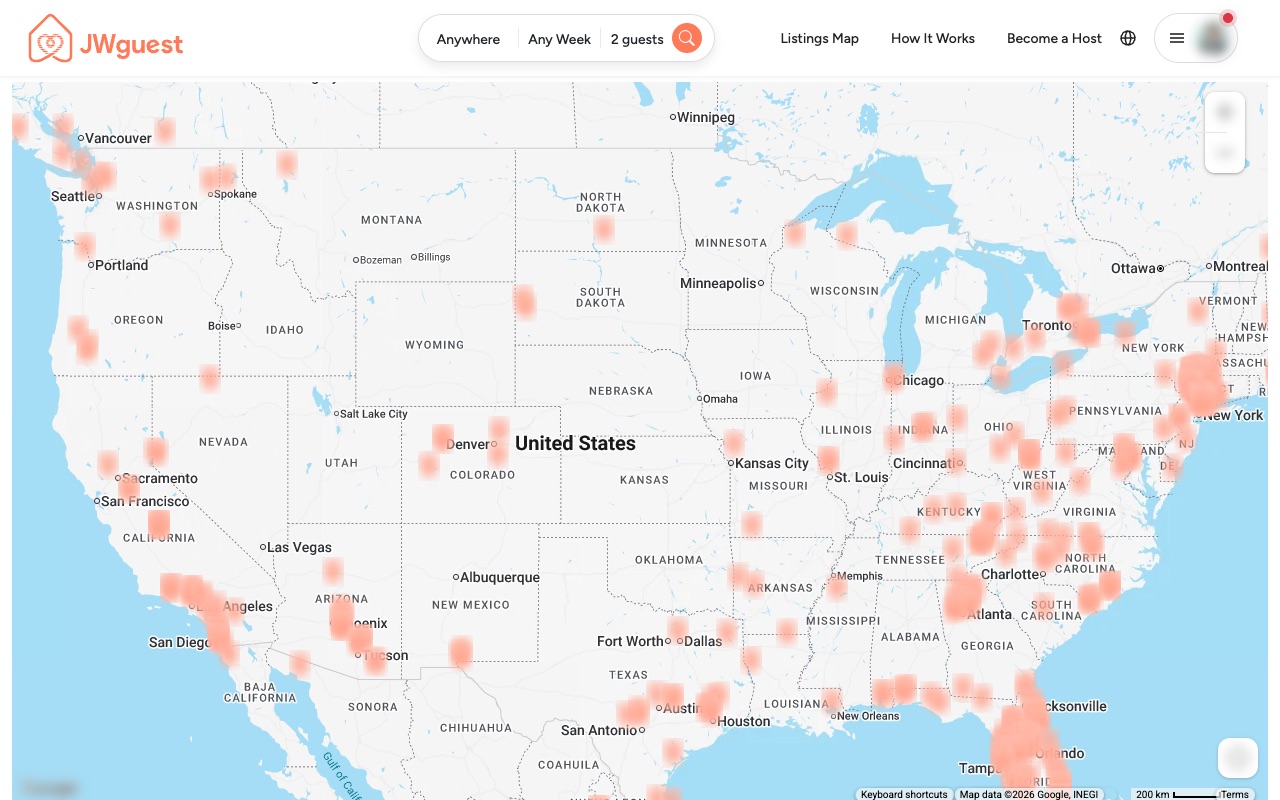Listings Map