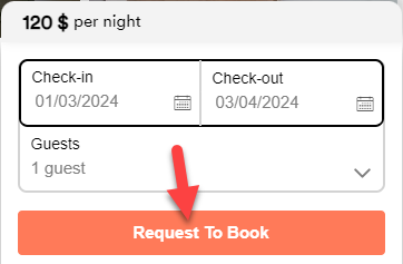 Booking Process