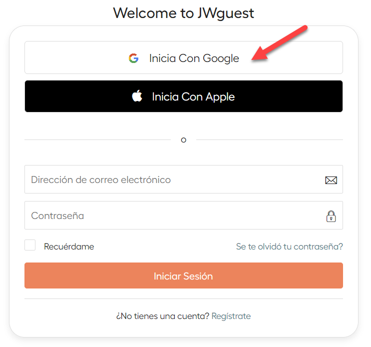 Inicia sesión en tu cuenta