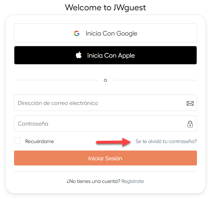 Inicia sesión en tu cuenta